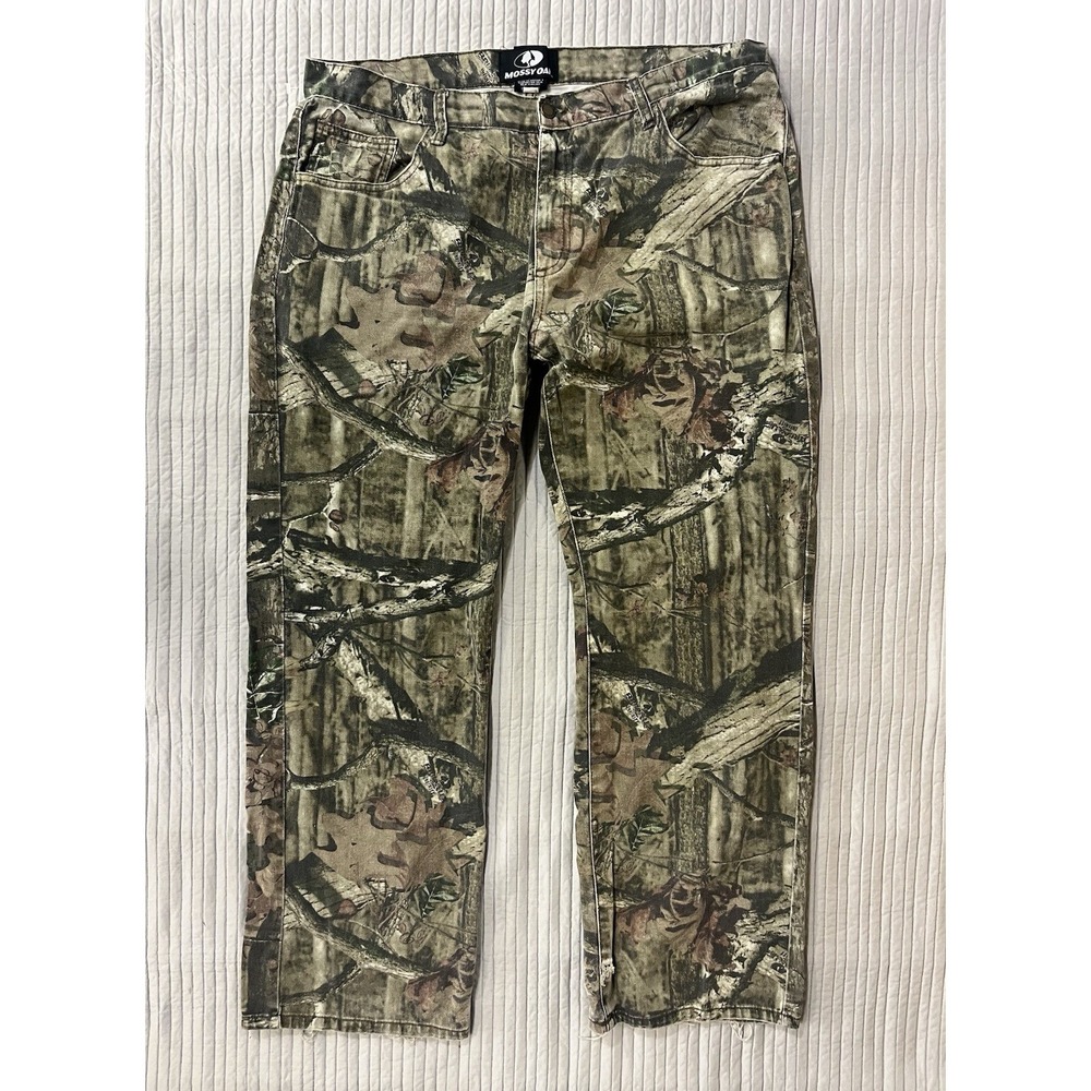 Mossy Oak Break Up Infinity Camo Pants Straight Fit Camouflage Mens 38x32